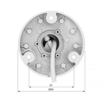 KAMERA IP TC-C38US 3LHA-27135 Lite Series 8 Mpx 2.7 ... 13.5 mm TIANDY